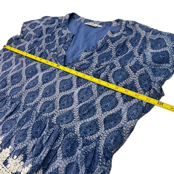 Roller Rabbit Blue and White Mini Dress - Picture 7 of 9